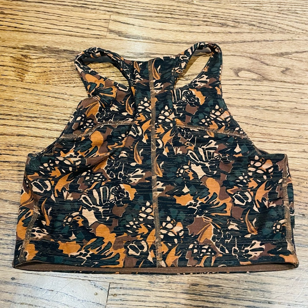 Outdoor Voices Printed Sports Bra size Small